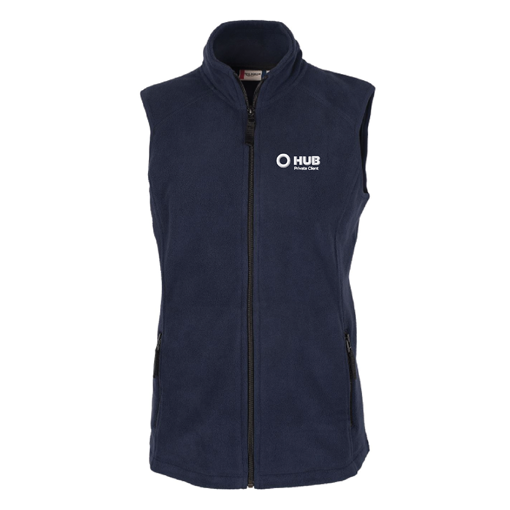 Clique Summit Performance Fleece Women's Full Zip Vest