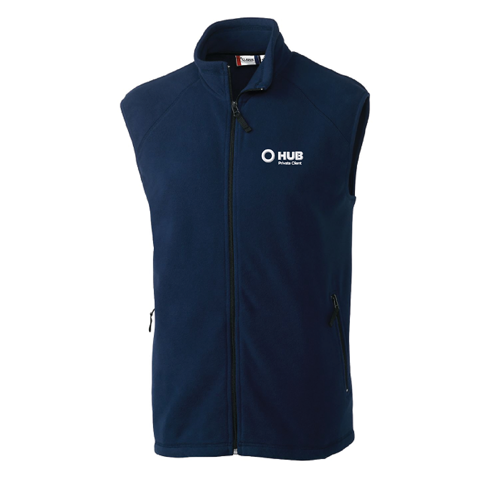 Clique Summit Performance Fleece Full Zip Men's Vest